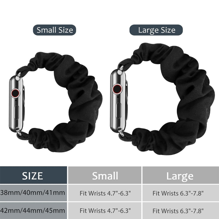 Cinturino elastico ad anello singolo per la serie Apple Watch, 7 41mm / 6&SE&5&4 40mm / 3&2&1 38mm, 7 45mm / 6&SE&5&4 44mm / 3&2&1 42mm