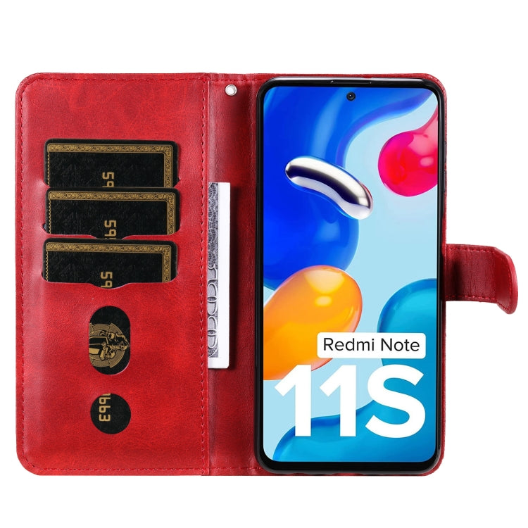 Custodia in pelle flip orizzontale con cerniera Fashion Calf Texture, For Xiaomi Redmi Note 11 4G(Global), For Xiaomi Redmi Note 11 Pro 4G, For OPPO Realme 9i/A36 4G/A96 4G/K10 4G/A76 4G / A36 4G / A76 4G(Global)                                        ...