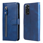 Custodia in pelle flip orizzontale con cerniera Fashion Calf Texture, For Xiaomi Redmi Note 11 4G(Global), For Xiaomi Redmi Note 11 Pro 4G, For OPPO Realme 9i/A36 4G/A96 4G/K10 4G/A76 4G / A36 4G / A76 4G(Global)                                        ...