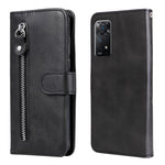 Custodia in pelle flip orizzontale con cerniera Fashion Calf Texture, For Xiaomi Redmi Note 11 4G(Global), For Xiaomi Redmi Note 11 Pro 4G, For OPPO Realme 9i/A36 4G/A96 4G/K10 4G/A76 4G / A36 4G / A76 4G(Global)                                        ...
