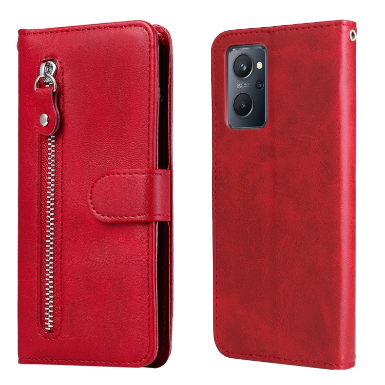 Custodia in pelle flip orizzontale con cerniera Fashion Calf Texture, For Xiaomi Redmi Note 11 4G(Global), For Xiaomi Redmi Note 11 Pro 4G, For OPPO Realme 9i/A36 4G/A96 4G/K10 4G/A76 4G / A36 4G / A76 4G(Global)                                        ...
