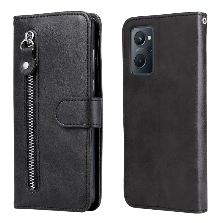 Custodia in pelle flip orizzontale con cerniera Fashion Calf Texture, For Xiaomi Redmi Note 11 4G(Global), For Xiaomi Redmi Note 11 Pro 4G, For OPPO Realme 9i/A36 4G/A96 4G/K10 4G/A76 4G / A36 4G / A76 4G(Global)                                        ...
