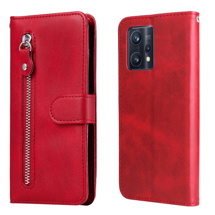 Custodia in pelle flip orizzontale con cerniera Fashion Calf Texture, For OPPO Realme 9 Pro+, For Xiaomi Poco M4 Pro 4G, For OPPO Realme GT2 Pro, For Xiaomi Poco X4 Pro 5G