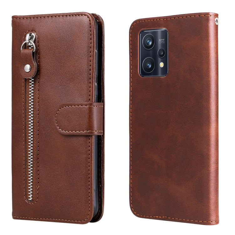 Custodia in pelle flip orizzontale con cerniera Fashion Calf Texture, For OPPO Realme 9 Pro+, For Xiaomi Poco M4 Pro 4G, For OPPO Realme GT2 Pro, For Xiaomi Poco X4 Pro 5G