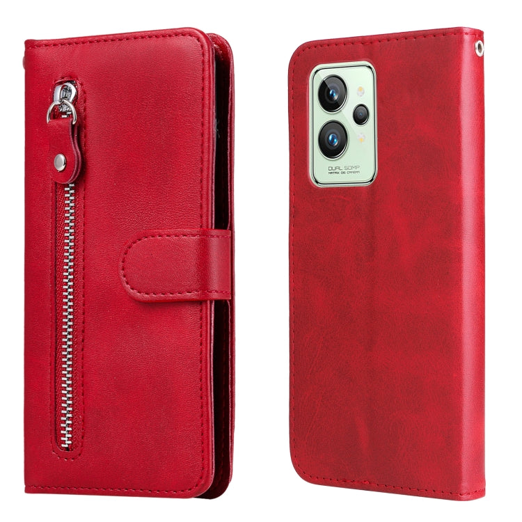 Custodia in pelle flip orizzontale con cerniera Fashion Calf Texture, For OPPO Realme 9 Pro+, For Xiaomi Poco M4 Pro 4G, For OPPO Realme GT2 Pro, For Xiaomi Poco X4 Pro 5G