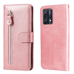 Custodia in pelle flip orizzontale con cerniera Fashion Calf Texture, For OPPO Realme 9 Pro/Realme V25