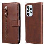 Custodia in pelle flip orizzontale con cerniera Fashion Calf Texture, For Xiaomi Redmi Note 11 4G(Global), For Xiaomi Redmi Note 11 Pro 4G, For OPPO Realme 9i/A36 4G/A96 4G/K10 4G/A76 4G / A36 4G / A76 4G(Global)                                        ...
