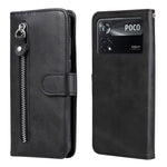 Custodia in pelle flip orizzontale con cerniera Fashion Calf Texture, For OPPO Realme 9 Pro+, For Xiaomi Poco M4 Pro 4G, For OPPO Realme GT2 Pro, For Xiaomi Poco X4 Pro 5G