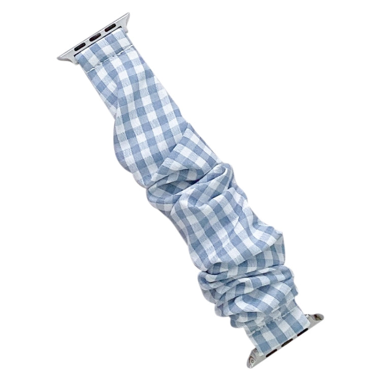 Cinturino a griglia in tessuto elasticizzato ad anello singolo per Apple Watch Series, 7 41mm / 6&SE&5&4 40mm / 3&2&1 38mm, 7 45mm / 6&SE&5&4 44mm / 3&2&1 42mm