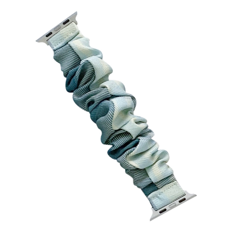 Cinturino a griglia in tessuto elasticizzato ad anello singolo per Apple Watch Series, 7 41mm / 6&SE&5&4 40mm / 3&2&1 38mm, 7 45mm / 6&SE&5&4 44mm / 3&2&1 42mm