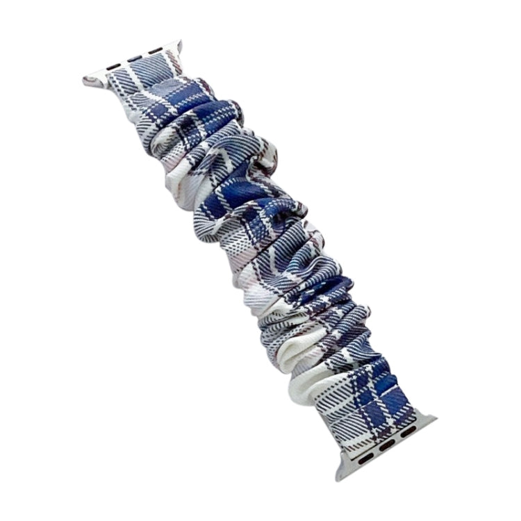 Cinturino a griglia in tessuto elasticizzato ad anello singolo per Apple Watch Series, 7 41mm / 6&SE&5&4 40mm / 3&2&1 38mm, 7 45mm / 6&SE&5&4 44mm / 3&2&1 42mm