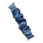 Cinturino a griglia in tessuto elasticizzato ad anello singolo per Apple Watch Series, 7 41mm / 6&SE&5&4 40mm / 3&2&1 38mm, 7 45mm / 6&SE&5&4 44mm / 3&2&1 42mm
