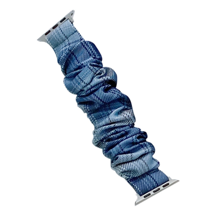 Cinturino a griglia in tessuto elasticizzato ad anello singolo per Apple Watch Series, 7 41mm / 6&SE&5&4 40mm / 3&2&1 38mm, 7 45mm / 6&SE&5&4 44mm / 3&2&1 42mm