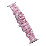 Cinturino a griglia in tessuto elasticizzato ad anello singolo per Apple Watch Series, 7 41mm / 6&SE&5&4 40mm / 3&2&1 38mm, 7 45mm / 6&SE&5&4 44mm / 3&2&1 42mm