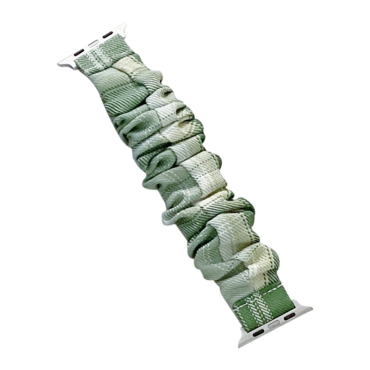 Cinturino a griglia in tessuto elasticizzato ad anello singolo per Apple Watch Series, 7 41mm / 6&SE&5&4 40mm / 3&2&1 38mm, 7 45mm / 6&SE&5&4 44mm / 3&2&1 42mm
