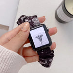 Cinturino in tessuto elasticizzato ad anello singolo per Apple Watch Series, 7 41mm / 6&SE&5&4 40mm / 3&2&1 38mm, 7 45mm / 6&SE&5&4 44mm / 3&2&1 42mm