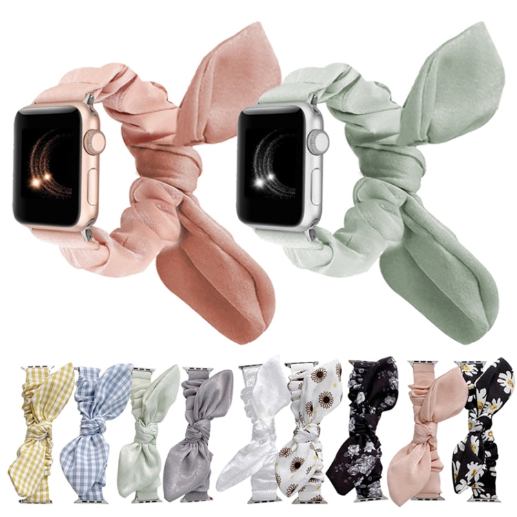 Cinturino in tessuto elasticizzato ad anello singolo per Apple Watch Series, 7 41mm / 6&SE&5&4 40mm / 3&2&1 38mm, 7 45mm / 6&SE&5&4 44mm / 3&2&1 42mm