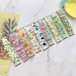 Cinturino per frutta in tessuto elasticizzato ad anello singolo per Apple Watch Series, 7 41mm / 6&SE&5&4 40mm / 3&2&1 38mm, 7 45mm / 6&SE&5&4 44mm / 3&2&1 42mm