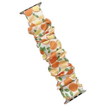 Cinturino per frutta in tessuto elasticizzato ad anello singolo per Apple Watch Series, 7 41mm / 6&SE&5&4 40mm / 3&2&1 38mm, 7 45mm / 6&SE&5&4 44mm / 3&2&1 42mm