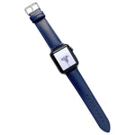 Cinturino in pelle lucida per Apple Watch Series, 7 41mm / 6&SE&5&4 40mm / 3&2&1 38mm, 7 45mm / 6&SE&5&4 44mm / 3&2&1 42mm