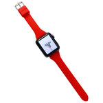 Cinturino in silicone a vita piccola per Apple Watch Series, 7 45mm / 6&SE&5&4 44mm / 3&2&1 42mm