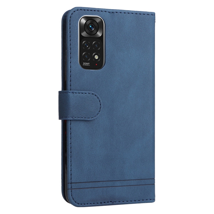 Custodia in pelle Flip orizzontale con bottone in metallo con albero della vita Skin Feel, For Xiaomi Redmi Note 11 4G(Global), For Xiaomi Redmi Note 11 Pro 4G, For OPPO Realme 9i / A36 4G / A76 4G(Global), For OPPO Realme GT2 Pro