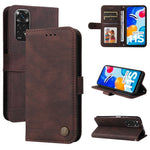 Custodia in pelle Flip orizzontale con bottone in metallo con albero della vita Skin Feel, For Xiaomi Redmi Note 11 4G(Global), For Xiaomi Redmi Note 11 Pro 4G, For OPPO Realme 9i / A36 4G / A76 4G(Global), For OPPO Realme GT2 Pro