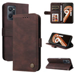 Custodia in pelle Flip orizzontale con bottone in metallo con albero della vita Skin Feel, For Xiaomi Redmi Note 11 4G(Global), For Xiaomi Redmi Note 11 Pro 4G, For OPPO Realme 9i / A36 4G / A76 4G(Global), For OPPO Realme GT2 Pro