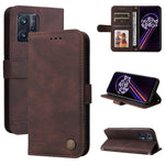 Custodia in pelle Flip orizzontale con bottone in metallo con albero della vita Skin Feel, For OPPO Realme 9 Pro+, For OPPO Realme 9 Pro/Realme V25, For Samsung Galaxy A23 /Galaxy M23/Galaxy F23, For Xiaomi Poco M4 Pro 4G