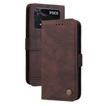 Custodia in pelle Flip orizzontale con bottone in metallo con albero della vita Skin Feel, For OPPO Realme 9 Pro+, For OPPO Realme 9 Pro/Realme V25, For Samsung Galaxy A23 /Galaxy M23/Galaxy F23, For Xiaomi Poco M4 Pro 4G