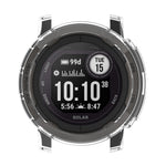 Custodia per orologio in TPU scavata a mezza copertura, For Garmin Instinct 2, For Garmin Instinct 2S