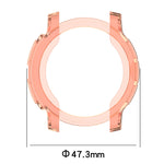 Custodia per orologio in TPU scavata a mezza copertura, For Garmin Instinct 2, For Garmin Instinct 2S