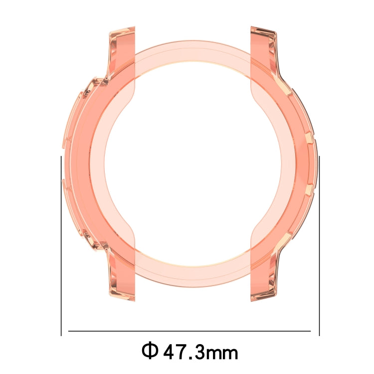 Custodia per orologio in TPU scavata a mezza copertura, For Garmin Instinct 2, For Garmin Instinct 2S