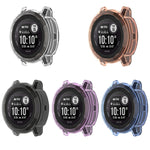 Custodia per orologio in TPU scavata a mezza copertura, For Garmin Instinct 2, For Garmin Instinct 2S