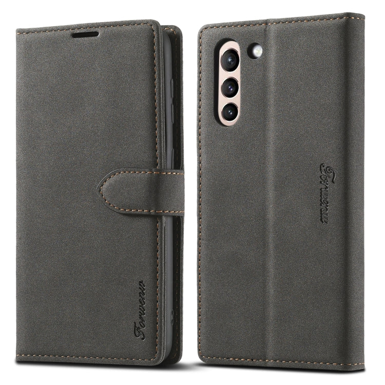 Custodia per telefono in pelle con forte magnetismo opaco serie F1 Forwenw, For Samsung Galaxy A13 5G, For Samsung Galaxy A52, For Samsung Galaxy A53 5G, For Samsung Galaxy S22 Ultra 5G, For Samsung Galaxy S22 5G, For Samsung Galaxy S21 FE 5G          ...