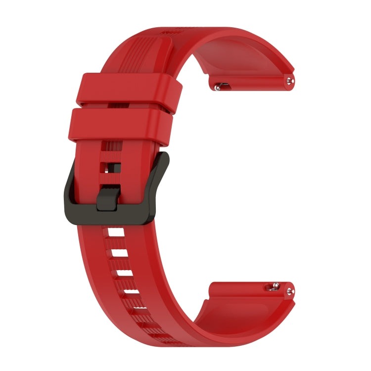 Cinturino in silicone a strisce con testa sporgente da 22 mm, For Honor Watch GS 3