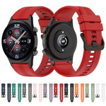 Cinturino in silicone a strisce con testa sporgente da 22 mm, For Honor Watch GS 3