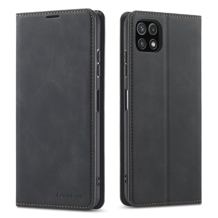 Forwenw Dream Series Custodia per telefono in pelle con forte magnetismo Oil Edge, For Samsung Galaxy A22 5G, For Samsung Galaxy A53 5G, For Samsung Galaxy A73 5G, For Samsung Galaxy A33 5G, For Samsung Galaxy A23, For Samsung Galaxy A13 5G