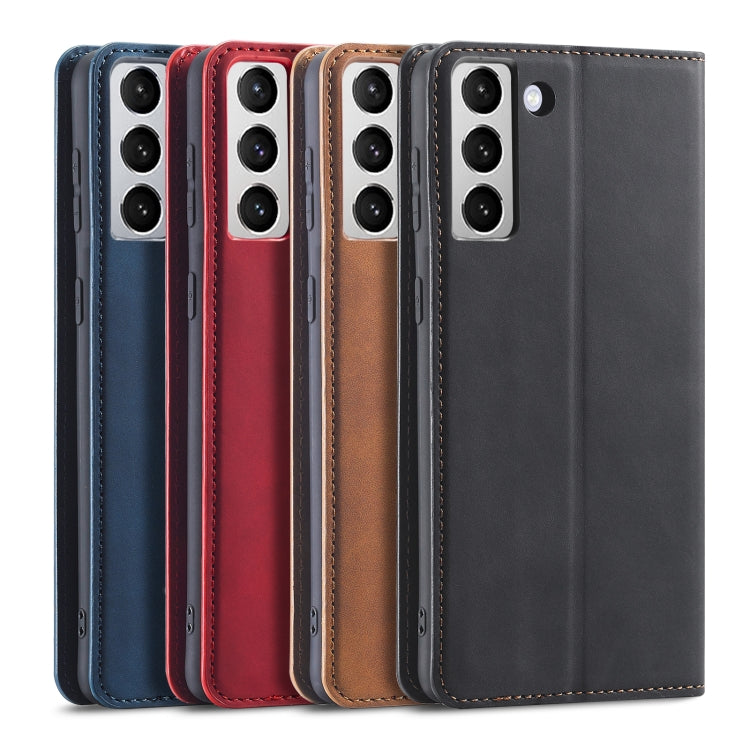 Forwenw Dream Series Custodia per telefono in pelle con forte magnetismo Oil Edge, For Samsung Galaxy S22 5G, For Samsung Galaxy S22+ 5G, For Samsung Galaxy S21 FE 5G, For Samsung Galaxy S22 Ultra 5G, For Samsung Galaxy Z Flip3 5G                      ...