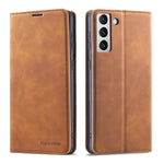 Forwenw Dream Series Custodia per telefono in pelle con forte magnetismo Oil Edge, For Samsung Galaxy S22 5G, For Samsung Galaxy S22+ 5G, For Samsung Galaxy S21 FE 5G, For Samsung Galaxy S22 Ultra 5G, For Samsung Galaxy Z Flip3 5G                      ...