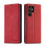 Forwenw Dream Series Custodia per telefono in pelle con forte magnetismo Oil Edge, For Samsung Galaxy S22 5G, For Samsung Galaxy S22+ 5G, For Samsung Galaxy S21 FE 5G, For Samsung Galaxy S22 Ultra 5G, For Samsung Galaxy Z Flip3 5G                      ...
