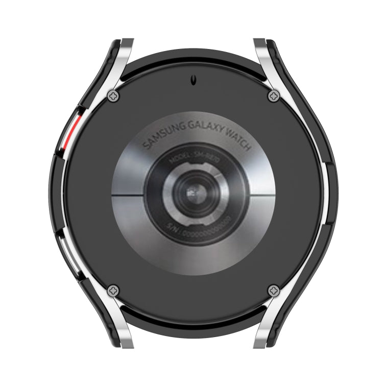 PC + cassa dell'orologio in vetro temperato, For Samsung Galaxy Watch4 40mm, For Samsung Galaxy Watch4 44mm