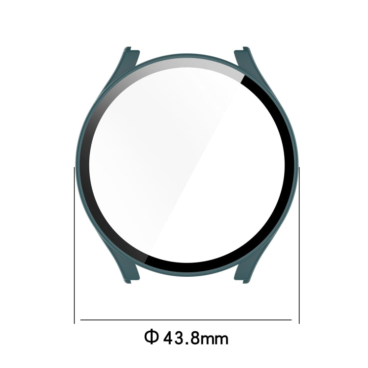 PC + cassa dell'orologio in vetro temperato, For Samsung Galaxy Watch4 40mm, For Samsung Galaxy Watch4 44mm