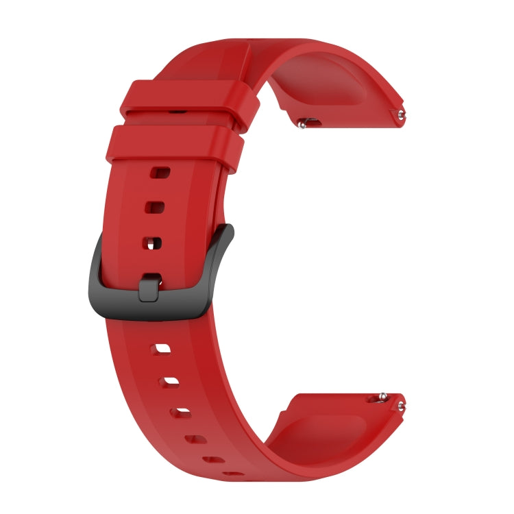 Cinturino in silicone lucido con testa sporgente da 22 mm, For Xiaomi Watch S1