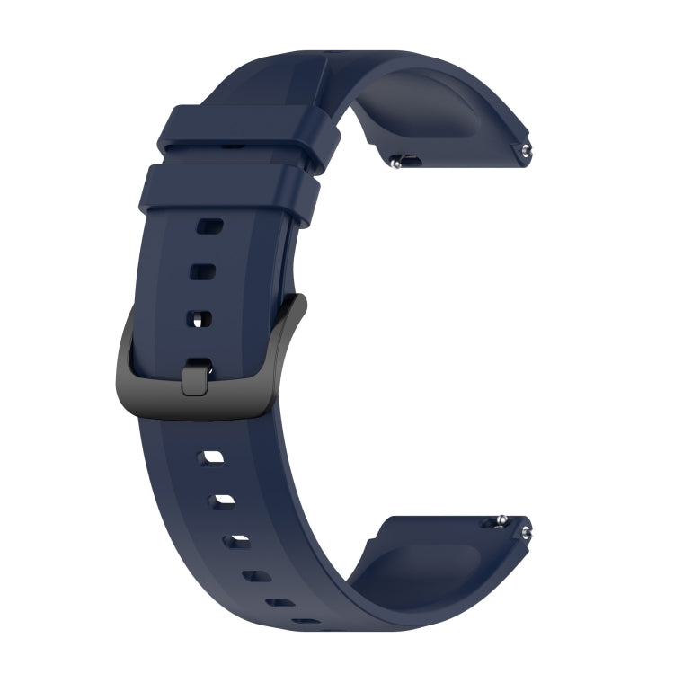 Cinturino in silicone lucido con testa sporgente da 22 mm, For Xiaomi Watch S1