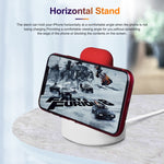 A001 Supporto di ricarica in silicone 3 in 1 per iPhone / iWatch / AirPods