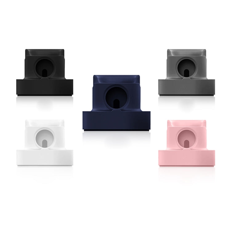 A001 Supporto di ricarica in silicone 3 in 1 per iPhone / iWatch / AirPods