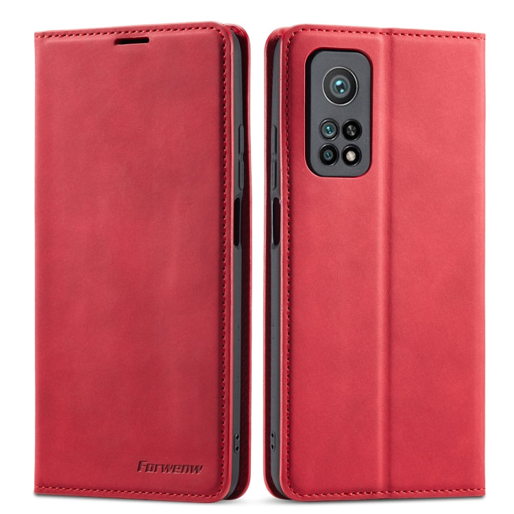 Forwenw Dream Series Custodia per telefono in pelle con forte magnetismo Oil Edge, For Xiaomi Poco X4 Pro 5G, For Xiaomi Redmi Note 11 4G Global, For Xiaomi Redmi Note 11 Pro 4G Global