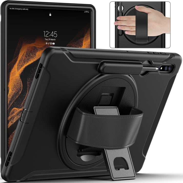 Custodia per tablet antiurto in TPU + PC, For Samsung Galaxy Tab S10 Ultra / S9 Ultra / S8 Ultra