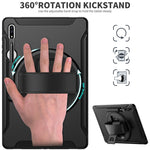 Custodia per tablet antiurto in TPU + PC, For Samsung Galaxy Tab S10 Ultra / S9 Ultra / S8 Ultra